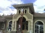 Installing Day/Night PTZ Dome Camera's So This Client Has a 360 Deg View of Their Entire Property 